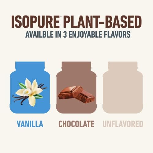 Isopure Chocolate Vegan Protein Powder, with Monk Fruit Sweetener & Amino Acids Isopure Au supplements