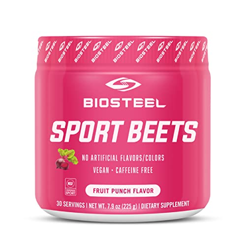 BioSteel Sports Beets Pre-Workout Powder, Non-GMO Formula, Fruit Punch, 30 Servings BioSteel Sports Au supplements