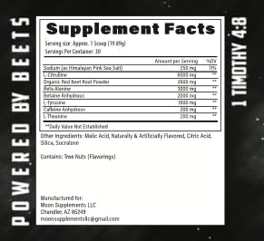 Ad Astra Preworkout - Potent Focus Blend - Tiger's Blood Flavor - Organic Red Beet Root Ad Astra Preworkout Au supplements