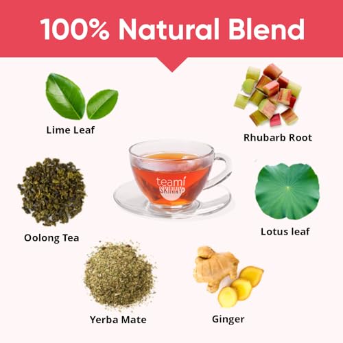 Teami Skinny Tea Supports Slimming and Colon Cleanse - Natural Detox Tea Helps Teami Au supplements