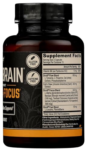 Alpha Brain Capsule ONNIT Au supplements