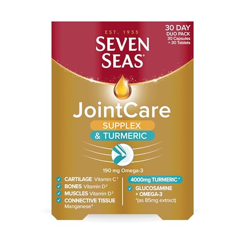 Seven Seas JointCare Supplex & Turmeric, With Glucosamine, Omega-3, Vitamins C and D Seven Seas Au supplements