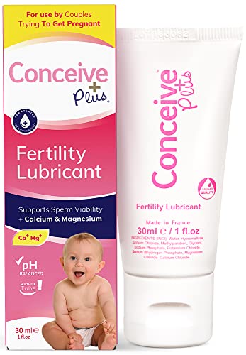 Conceive Plus Fertility-Friendly Personal Lubricant, TTC Safe, - 1 Ounce Conceive Plus Au supplements