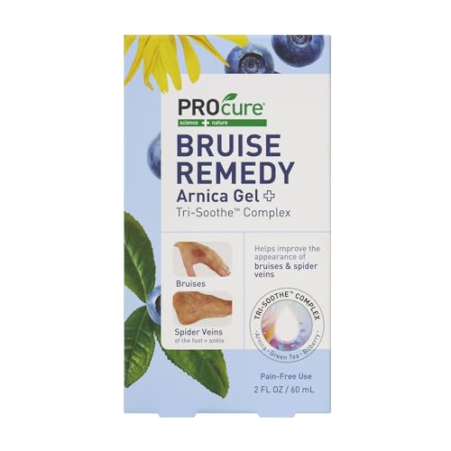 PROcure Arnica & MSM Bruise Remedy Gel – Paraben-Free, Unscented Arnica Montana Gel for Bruising, Spider Veins & Skin Discoloration – 2 Pack PROcure Au supplements
