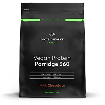 Protein Works - Vegan Protein Porridge 360 | High Protein Breakfast | Plant-Based | Chocolate | 450g THE PROTEIN WORKS Au supplements