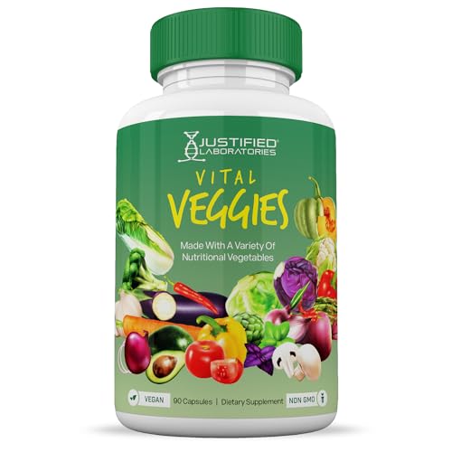 (Set of 2) Vital Fruits and Veggies Supplement Red & Green Superfoods Whole Food Justified Laboratories Au supplements