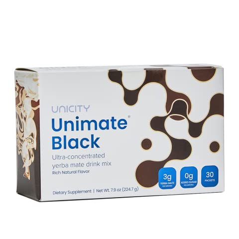 Unicity UNIMATE Black - Great Tasting - 30 Pack Unicity Au supplements