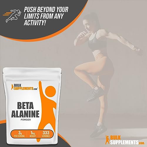 BULKSUPPLEMENTS.COM Beta Alanine Powder - Beta Alanine Pre Workout, Beta Alanine BULKSUPPLEMENTS.COM Au supplements
