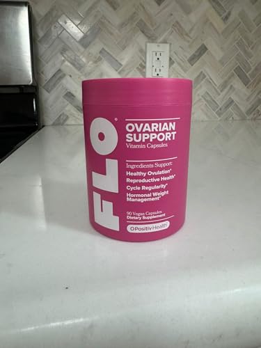 O Positiv FLO Ovarian Health Support - Hormone Balance for Women, Supplement with DIM, Myo & D-Chiro Inositol, Folic Acid - Supports Healthy Ovulation, Cycle Regularity - 30 Servings O Positiv Au supplements