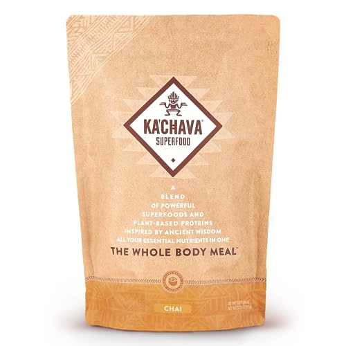Ka’Chava All-In-One Nutrition Shake Blend, Chai, 85+ Superfoods, Nutrients & Plant-Based Ka'Chava Au supplements