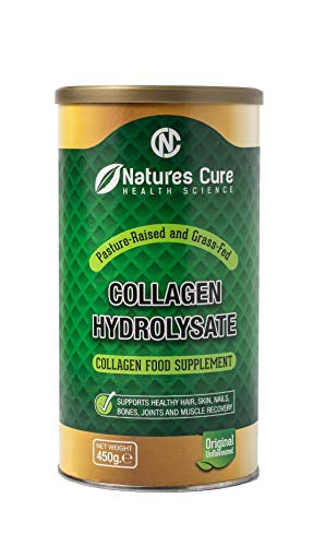 Premium Hydrolyzed Collagen Powder - Unflavored Kosher and Halal Certified Supplement for Joint Health - 450g Natures cure Au supplements