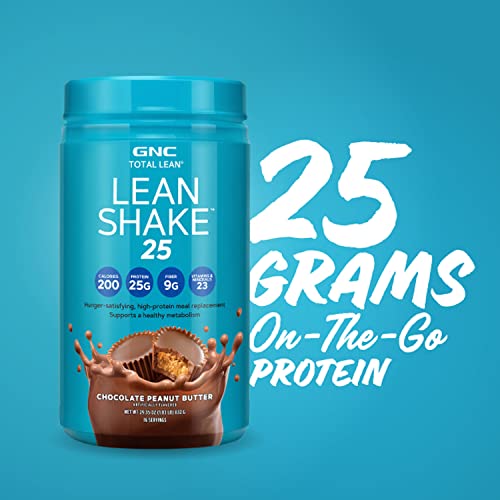 GNC Total Lean | Lean Shake 25 Protein Powder | High-Protein Meal Replacement Shake GNC Au supplements