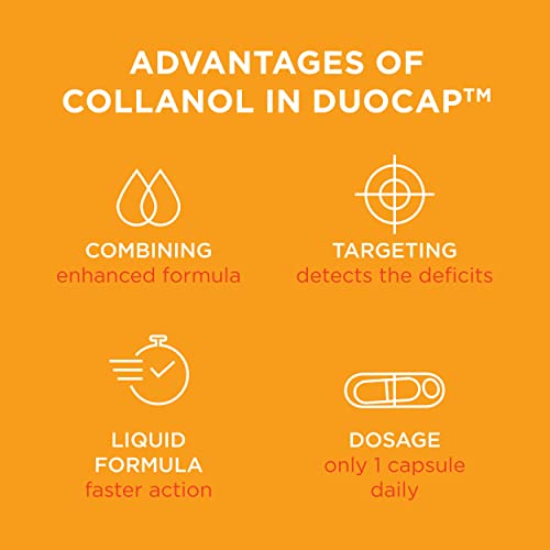 Collanol - Innovation in The Care of Healthy Joints - Liquid Formula in a Double Capsule 3D Collagen Collanol Au supplements