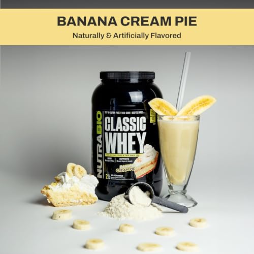 NutraBio Classic Whey Protein Powder- 25G Protein Per Scoop - Full-Spectrum Amino NutraBio Au supplements