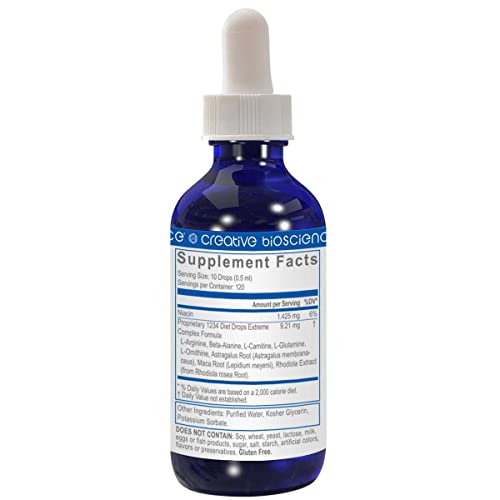 Creative Bioscience 1234 Diet Drops Extreme, 2 Fl Oz (4 Pack) Creative Bioscience Au supplements