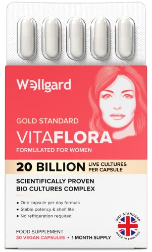 Wellgard Vitaflora Probiotics for Women - Scientifically Proven Bio Cultures for Women’s Wellgard Au supplements