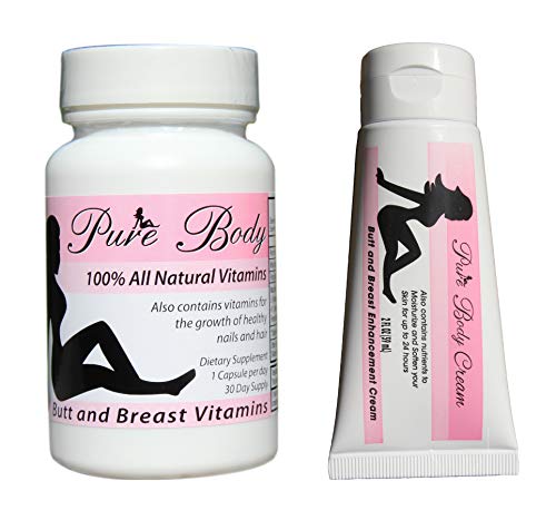PureBody Vitamins and PureBody Cream Combo "Bundle of Joy" - The Best Butt PURE BIOTECHNOLOGIES Au supplements