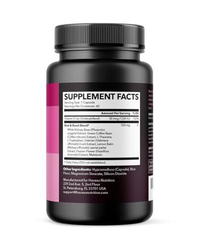 Night Time Fat Burner for Women | Weight Loss and Sleep Support Blend With Vitamin D HAVASU NUTRITION Au supplements