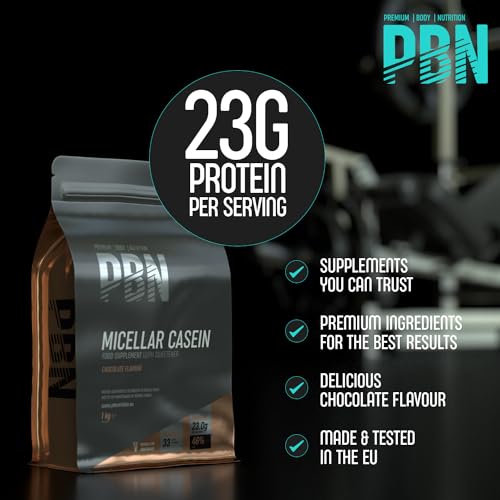 PBN - Premium Body Nutrition Micellar Casein Chocolate 1kg Pouch Premium Body Nutrition Au supplements