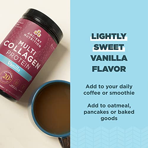 Collagen Powder Protein by Ancient Nutrition, Multi Collagen Vanilla Protein Powder Ancient Nutrition Au supplements