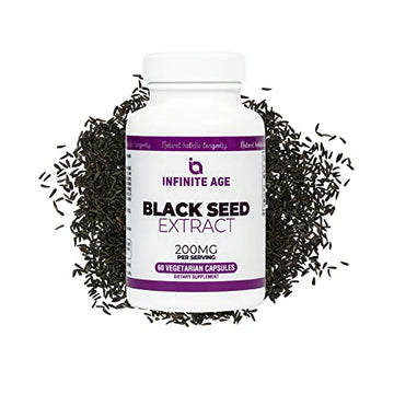 INFINITE AGE Dry Organic Black Seed Oil Extract Capsules - Nigella Sativa Seed Extract INFINITE AGE Au supplements