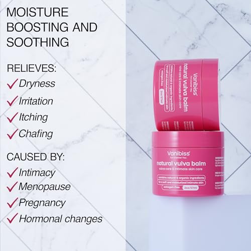 Vanibiss Natural Vulva Balm - Vulva Cream & Tender Skin Care -Topical Vulvar Moisturizer Vanibiss Au supplements