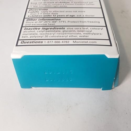 Monistat Care Maximum Strength Instant Itch Relief Cream, 1 Ounce each (Value Pack of 5) My Store Au supplements