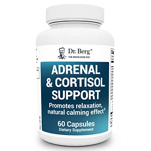 Dr. Berg Adrenal & Cortisol Capsules - Adrenal Supplement & Cortisol Manager - Mood Dr. Berg Nutritionals Au supplements