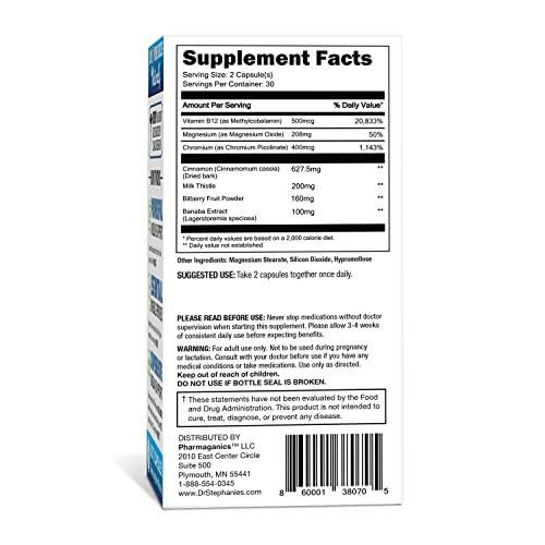 Pharmaganics Dr. Stephanie's Bundle Pack - 24 Hour Support + Carb & Sugar Blocker Pharmaganics Au supplements