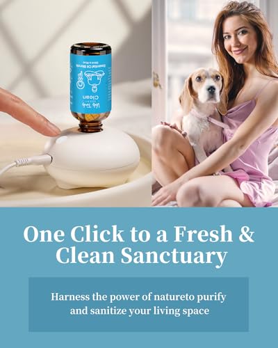 VTS Waterless Diffuser with Essential Oils Set, Tea Tree Essential Oil Aromatherapy Gift Set VEDA TINDA SCENT Au supplements