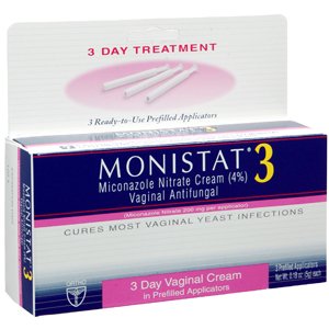 PACK OF 3 EACH MONISTAT 3 CREAM PREFILLED 1EA PT#30062540201 My Store Au supplements
