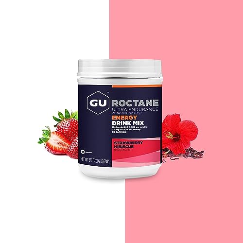 Gu Energy Roctane Ultra Endurance Energy Drink Mix, Strawberry Hibiscus GU Energy Au supplements