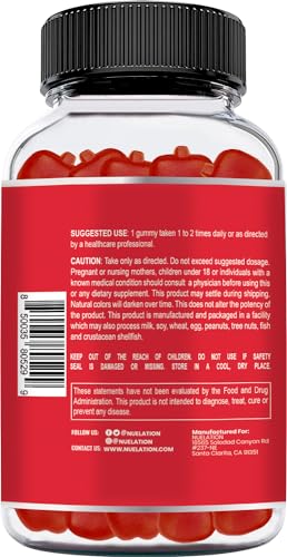 NUELATION Apple Cider Vinegar Gummies for Kids, 60 Servings. Gluten Free, Vegan and Gelatin NUELATION Au supplements