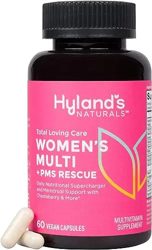 Hyland's Naturals Total Loving Care Multivitamin for Women + PMS Rescue - 60 Vegan Hyland's uk supplements