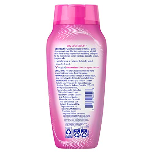 Vagisil Feminine Wash for Intimate Area Hygiene, Odor Block, Gynecologist Tested Vagisil Au supplements