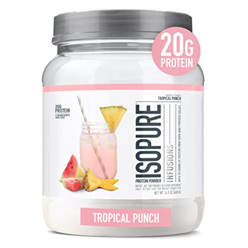Isopure Protein Powder, Clear Whey Isolate Protein, Post Workout Recovery Drink Mix Isopure Au supplements