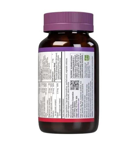 BlueBonnet Nutrition Ladies One Vegetable Capsule, Whole Food Multiple, K2, Organic Vegetable, Energy, Vitality BlueBonnet Au supplements