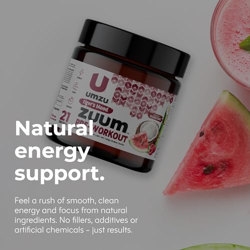 UMZU Zuum Pre-Workout - Energy, Pump & Endurance - with B-Vitamin Complex UMZU Au supplements