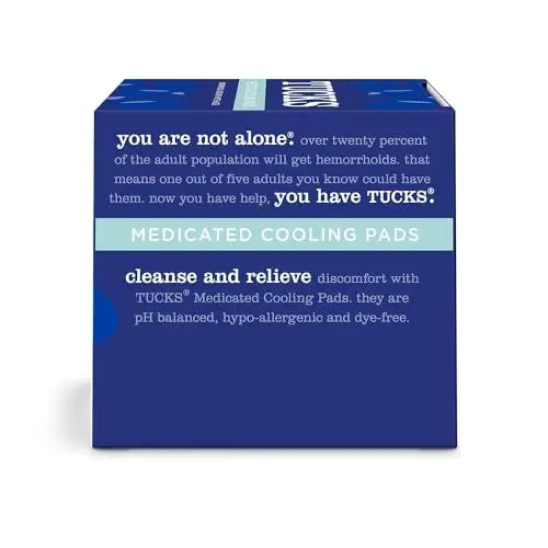 TUCKS Medicated Cooling Pads, 100 Count – Hemorrhoid Pads with Witch Hazel, Cleanses Sensitive Areas, Protects from Irritation, Hemorrhoid Treatment, Medicated Pads Used by Hospitals TUCKS Au supplements