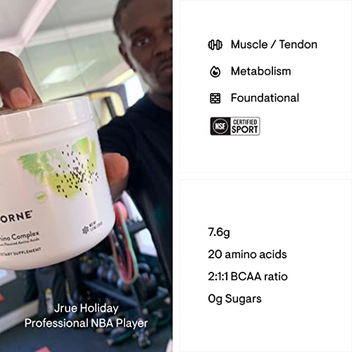 Thorne Amino Complex - Clinically Validated EAA & BCAA Powder for Lean Muscle & Energy Thorne Au supplements