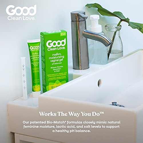 Good Clean Love Restore Moisturizing Vaginal Gel, pH-Balanced, Water-Based with Aloe Vera & Lactic Acid Good Clean Love Au supplements