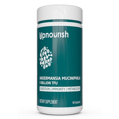 Akkermansia Muciniphila Probiotics for Digestive Health - 5 Billion TFU Akkermansia Probiotic UpNourishAU supplements