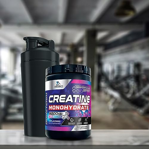 Micronized Creatine Monohydrate Powder - 100% Pure Unflavored Creatine Powder Nature's Nutrition Au supplements