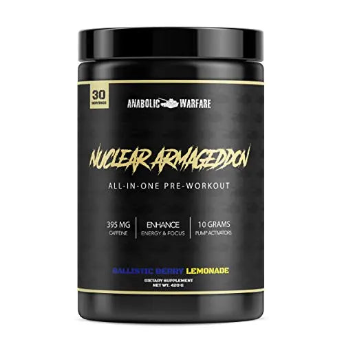 Anabolic Warfare Nuclear Armageddon Pre Workout Powder Pre-Workout for Men Anabolic WarfareAU supplements