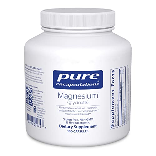 Pure Encapsulations Magnesium (Glycinate) - Supplement to Support Stress Relief, Sleep Pure Encapsulations Au supplements