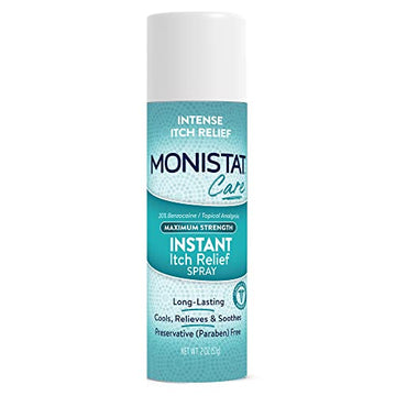 Monistat Instant Itch Relief Spray for Women, Maximum Strength Feminine Itch Care, 2 oz Monistat Au supplements