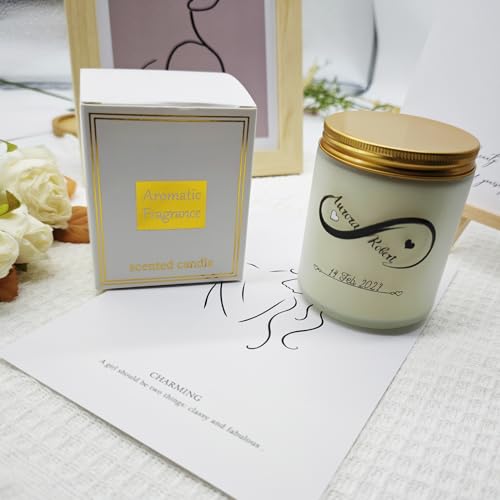KKUUOO Valentine’s Day Scented Candle,Romantic Jar Candle Gift for Him Her,Valentine’s Day Gifts KKUUOO Au supplements