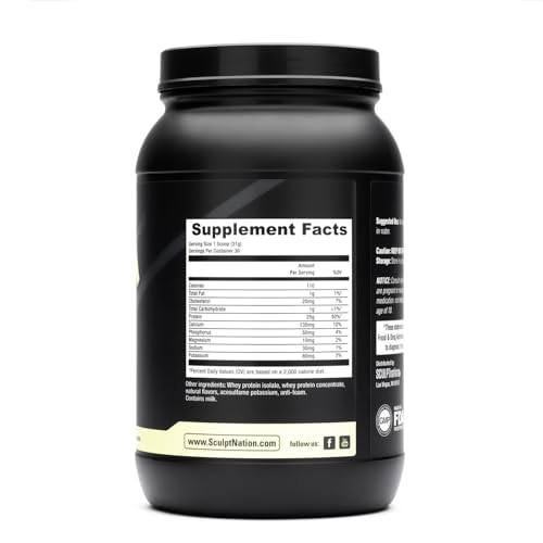 Sculpt Nation by V Shred Protein Powder (Vanilla) - Premium Whey Protein Powder Sculpt Nation Au supplements