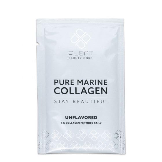 Plent Pure Marine Collagen Unflavoured - Stay Beautiful - 5G Collagen Peptides Daily - 30 Sachets Plent Au supplements